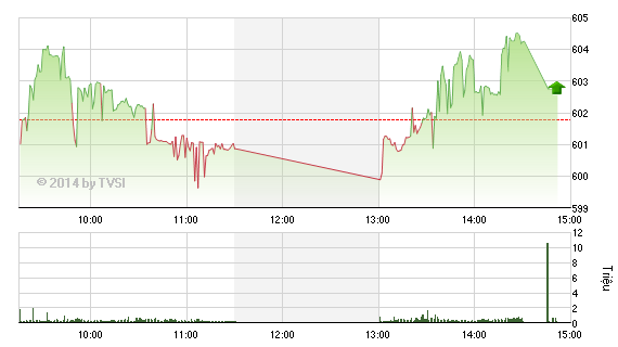 Phiên giao dịch chiều 13/8: Bất ngờ dòng tiền 