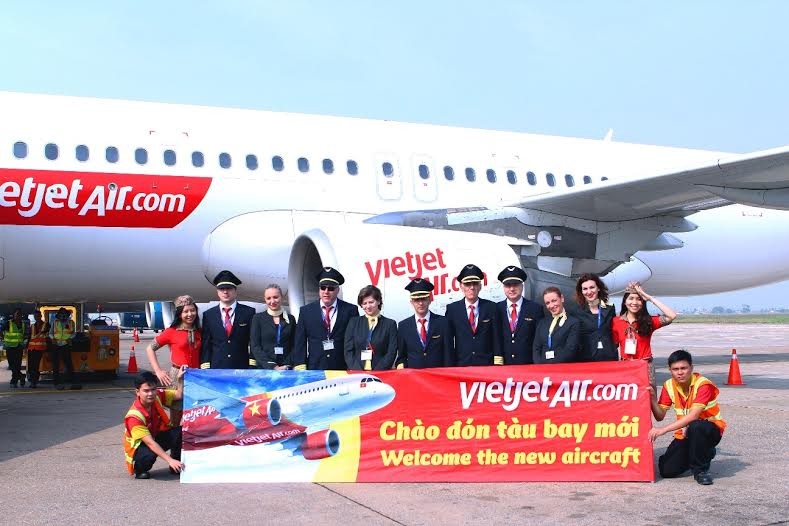 Vietjet nhận thêm tàu may mới