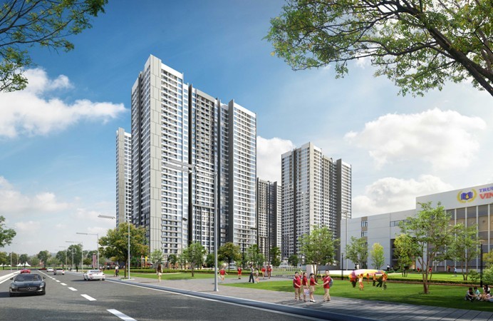 Phối cảnh Khu căn hộ đẳng cấp Vinhomes Times City Park Hill – PREMIUM, 458 Minh Khai, Hà Nội