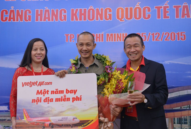 Vietjet tặng quà “1 năm bay miễn phí” cho hành khách may mắn