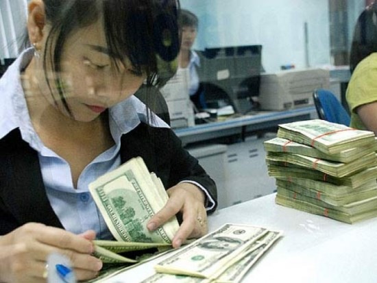 Tỷ giá trung tâm ngày 7/1: tăng 12 đồng, lên 21.919 đồng/USD