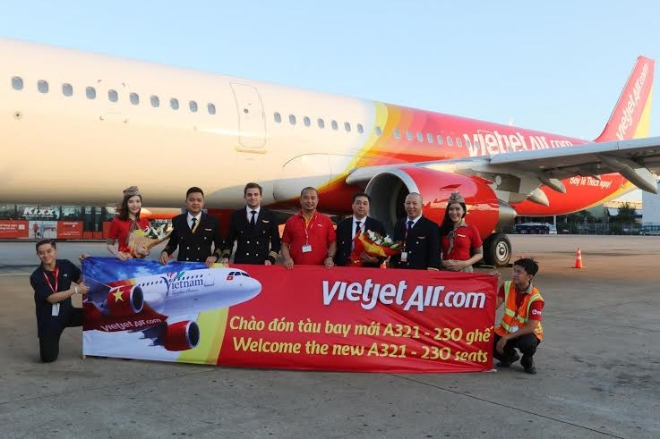 Vietjet đón thêm tàu bay A321