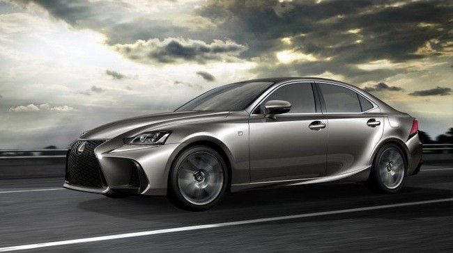 Lexus IS 2017 trình làng với thiết kế cải tiến 