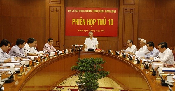 Kiểm tra, giám sát công tác phòng chống tham nhũng 14 tỉnh