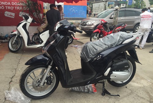 Loạn tiền chênh xe Honda SH