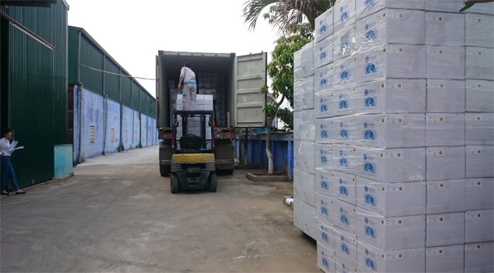 Cuối tháng 4 vừa qua, ITQ đã xuất 2 container 20 feet sản phẩm nhựa sang thị trường châu Âu 