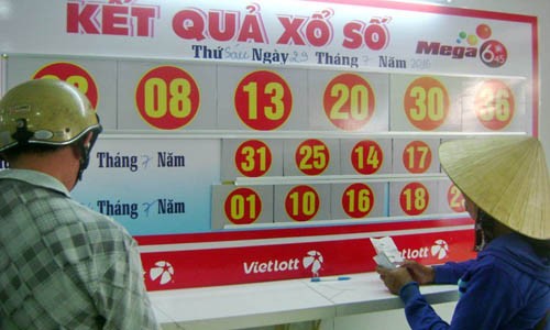 Có 3 người chơi đã trúng giải thưởng Jackpot của loại hình xổ số điện toán Mega 6/45.