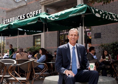 Howard Schultz có xuất thân nghèo khó. Ảnh: Rare Delights