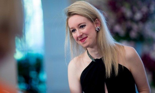 Elizabeth Holmes từng là nữ tỷ phú tự thân trẻ nhất thế giới. Ảnh:Makers