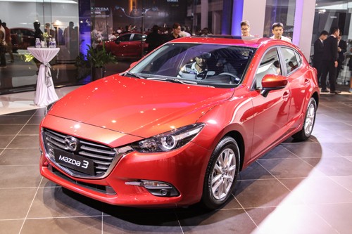 Mazda3 mới tinh chỉnh thiết kế.