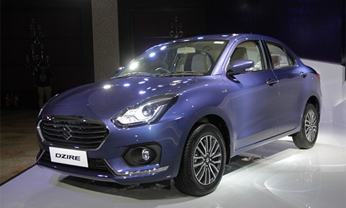 Dzire là tên gọi khác của Suzuki Swift bản sedan.