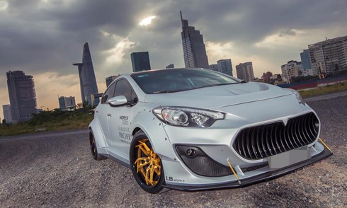 Kia K3 độ phong cách Maserati GranTurismo MC Stradaletại Sài Gòn.