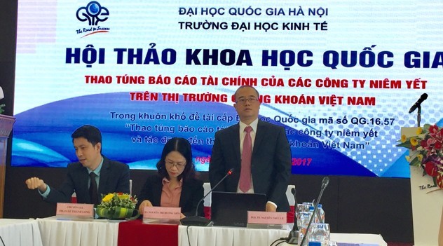 Thao túng báo cáo tài chính của các công ty niêm yết