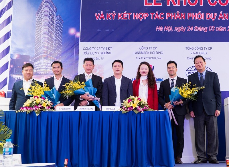  Landmark Holding ký kết hợp tác với các đơn vị phân phối.