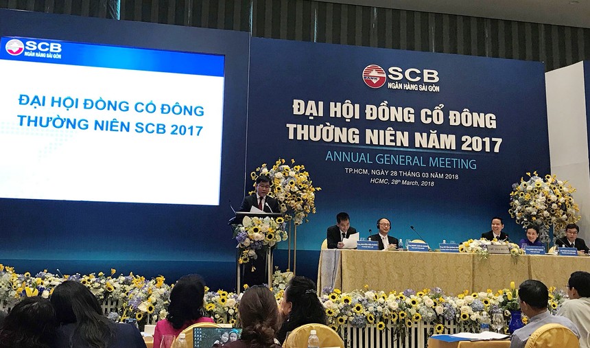 ĐHCĐ thường niên SCB: Ngân hàng hiện có 6.500 tỷ đồng dự phòng cho xử lý nợ