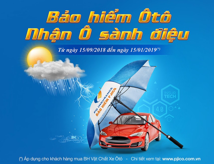 PJICO ra mắt chương trình “Bảo hiểm ô tô - Nhận ô sành điệu”