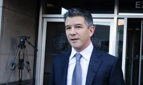 Travis Kalanick - đồng sáng lập, cựu CEO Uber. Ảnh:LATimes