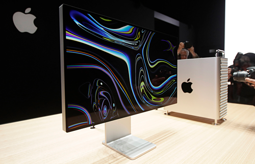 Mac Pro được trưng bày tại một sự kiện ở San Jose (California, Mỹ). Ảnh:AP