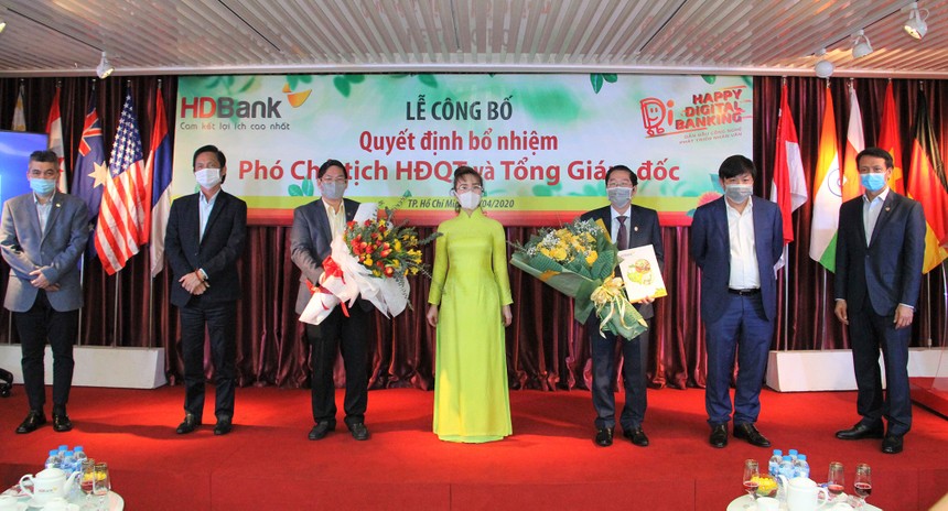 HDBank bổ nhiệm Phó chủ tịch HĐQT và Tổng giám đốc