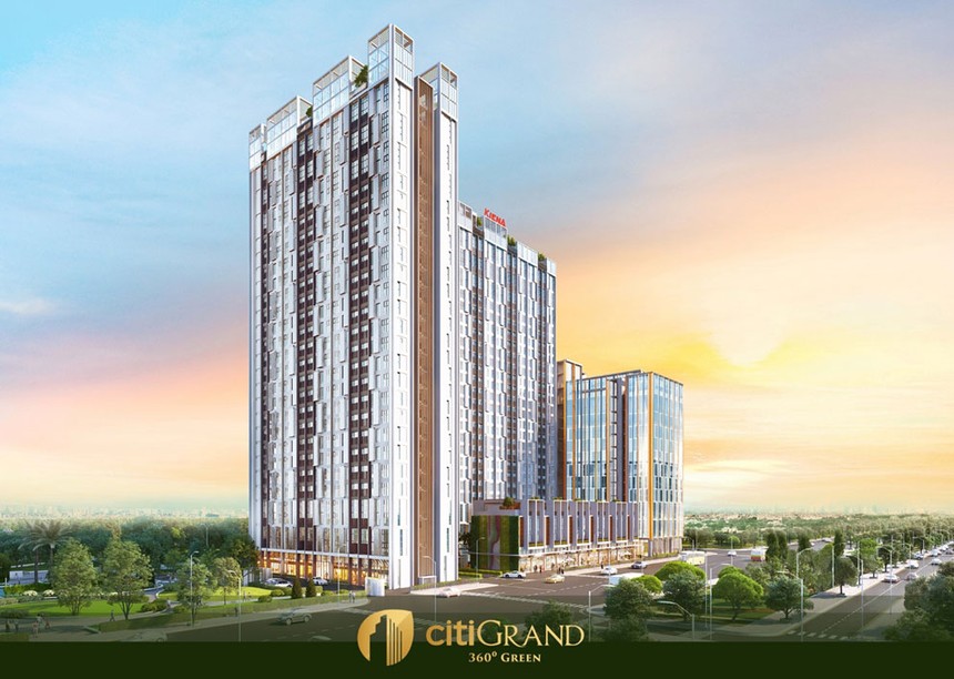 CITIGRAND, một phiên bản mang tính đột phá trong thiết kế kiến trúc và tiện ích ấn tượng.