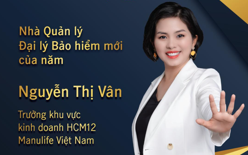 Đại lý Manulife Việt Nam được vinh danh “Nhà quản lý đại lý bảo hiểm mới của năm”