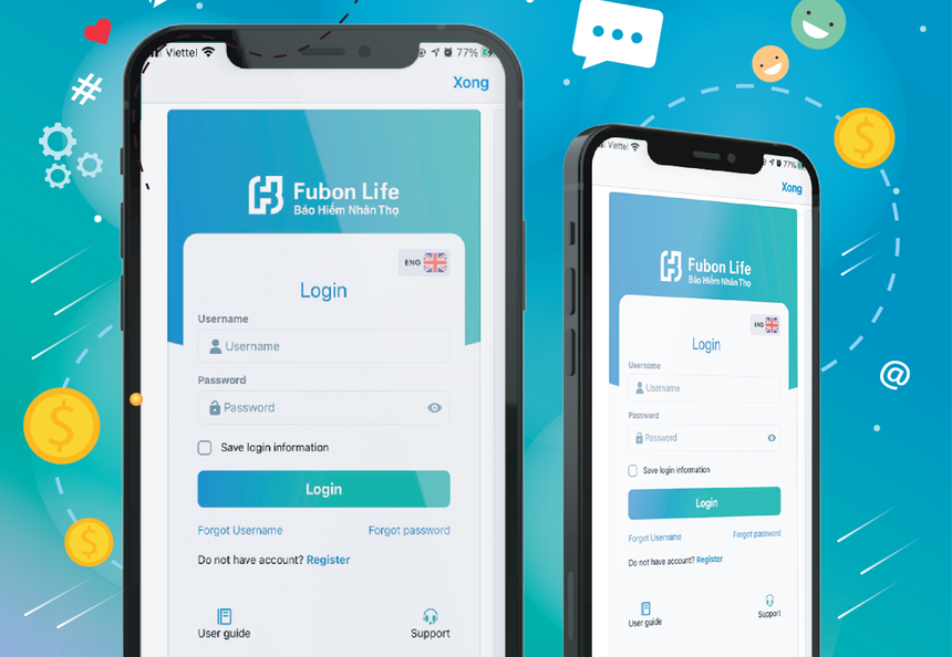 Fubon ra mắt ứng dụng quản lý hợp đồng bảo hiểm trên điện thoại di động