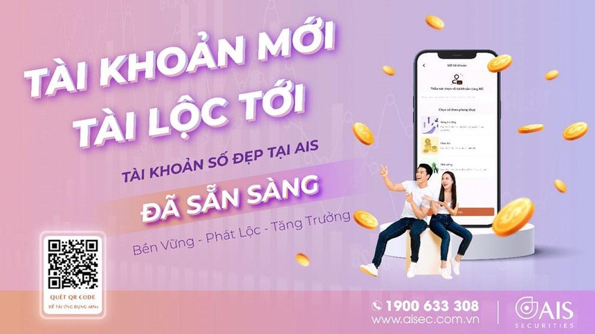 Ưu đãi mở tài khoản chứng khoán số đẹp tại AIS 