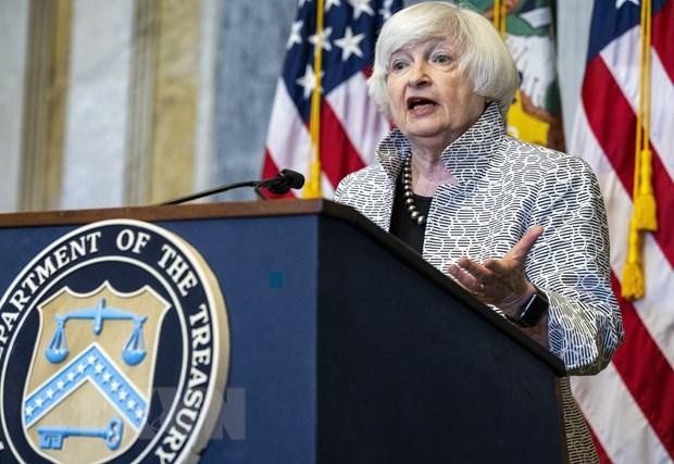 Bộ trưởng Tài chính Mỹ Janet Yellen. (Ảnh: AFP/TTXVN)