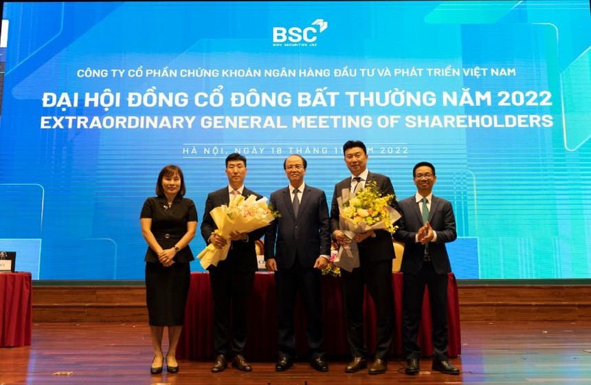 Người của Hana Securities (Hàn Quốc) tham gia Hội đồng quản trị Chứng khoán BSC