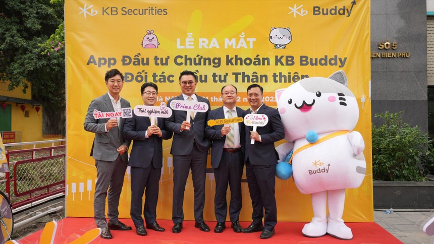 Chứng khoán KB Việt Nam chính thức ra mắt Ứng dụng đầu tư chứng khoán KB Buddy dành cho nhà đầu tư mới