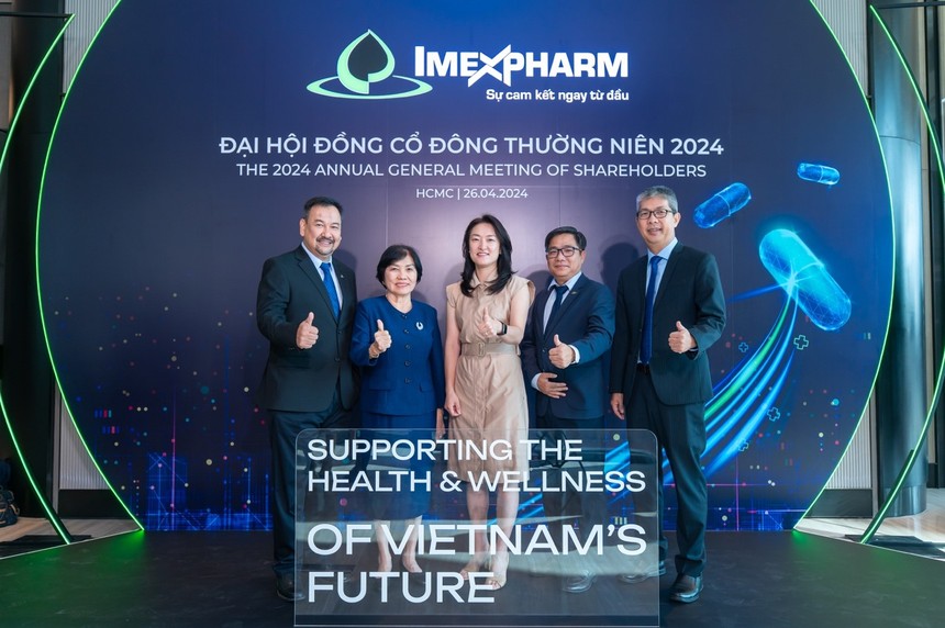 ĐHCĐ thường niên 2024 Imexpharm (IMP): Nâng cổ tức lên 20%