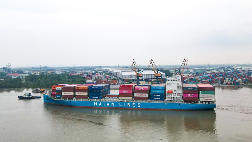 Cổ phiếu vận tải biển bật tăng theo giá cước