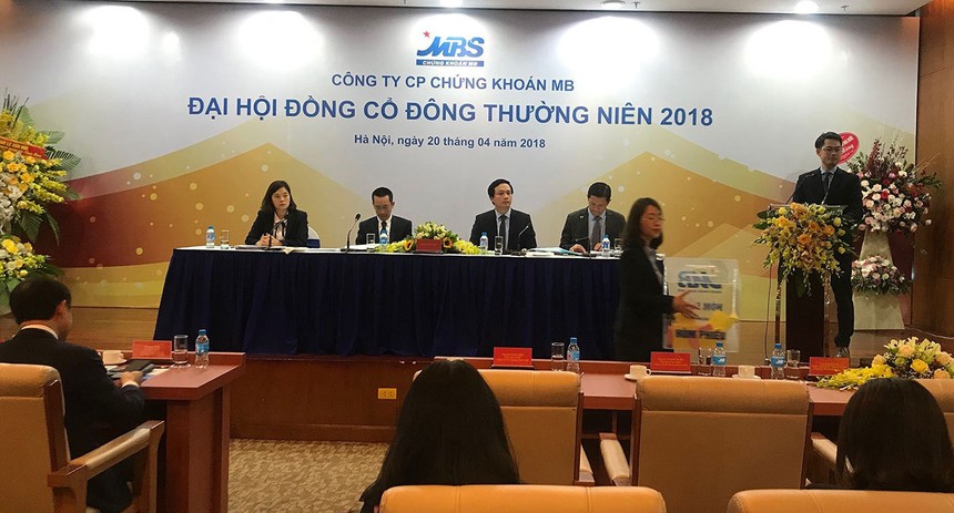 Đại hội đồng cổ đông MBS: Năm 2018 phải tìm xong đối tác chiến lược