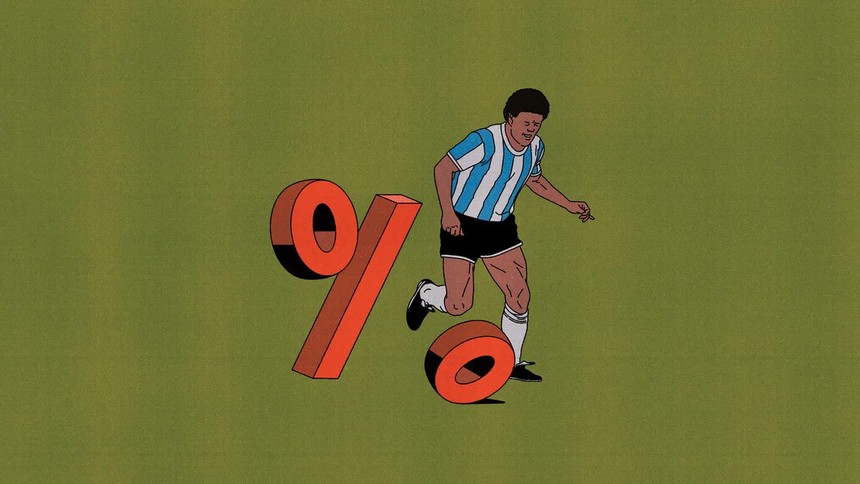 Bàn thắng của Diego Maradona vào lưới đội tuyển Anh giúp sinh ra lý thuyết lãi suất mới