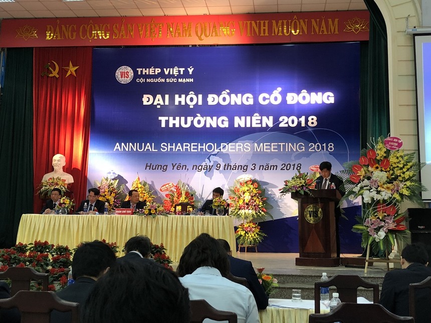 Năm 2018, Thép Việt - Ý (VIS) đặt mục tiêu tăng trưởng 64% lợi nhuận