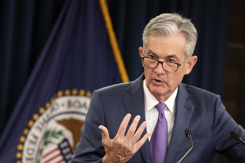 Jerome Powell, Thống đốc Cục Dự trữ Liên bang Mỹ. Ảnh: AP.