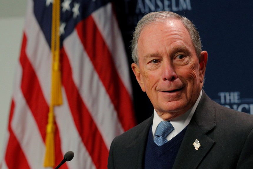 Tỷ phú Michael Bloomberg. Ảnh: Reuters.