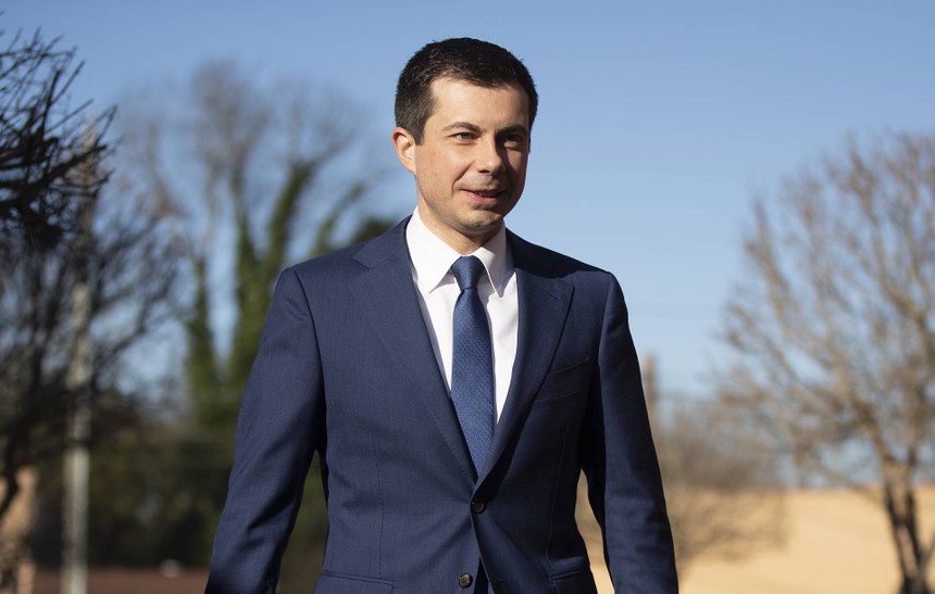 Pete Buttigieg. Ảnh: AP.