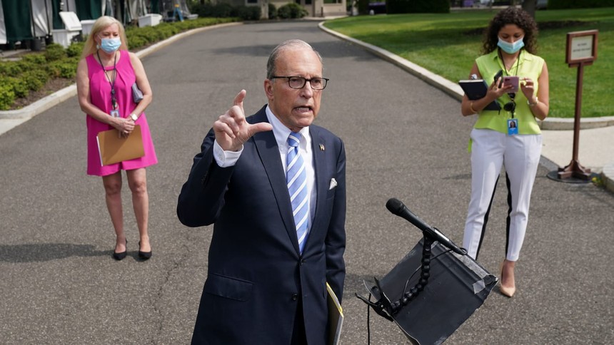 Larry Kudlow, Giám đốc Hội đồng Kinh tế Quốc gia Nhà Trắng. Ảnh: Reuters.