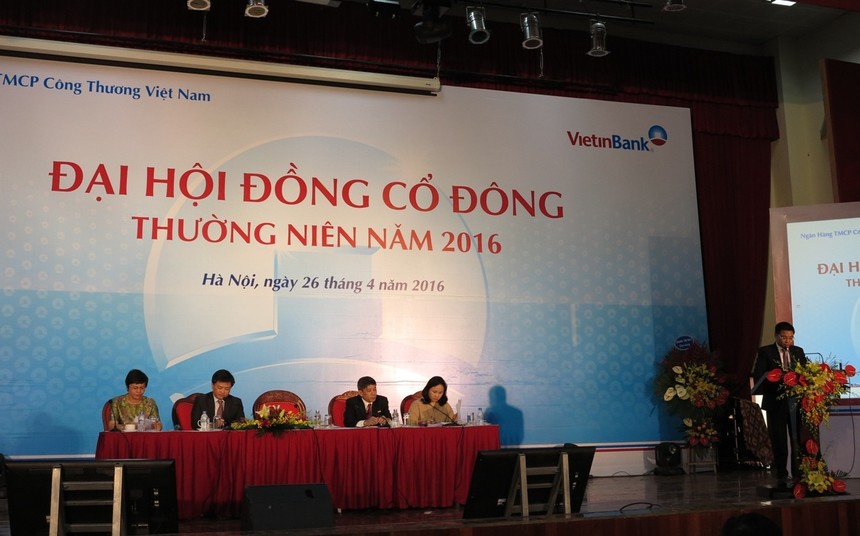 VietinBank không chia cổ tức năm 2015 dù lãi 7.345 tỷ đồng