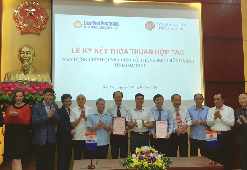 LienVietPostBank và tỉnh Bắc Ninh hợp tác xây dựng chính quyền điện tử và thành phố thông minh