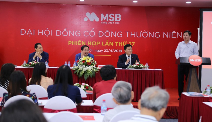 ĐHĐCĐ Ngân hàng Hàng hải (MSB): Đặt kế hoạch lãi 1.860 tỷ đồng, tăng vốn lên 12.750 tỷ đồng