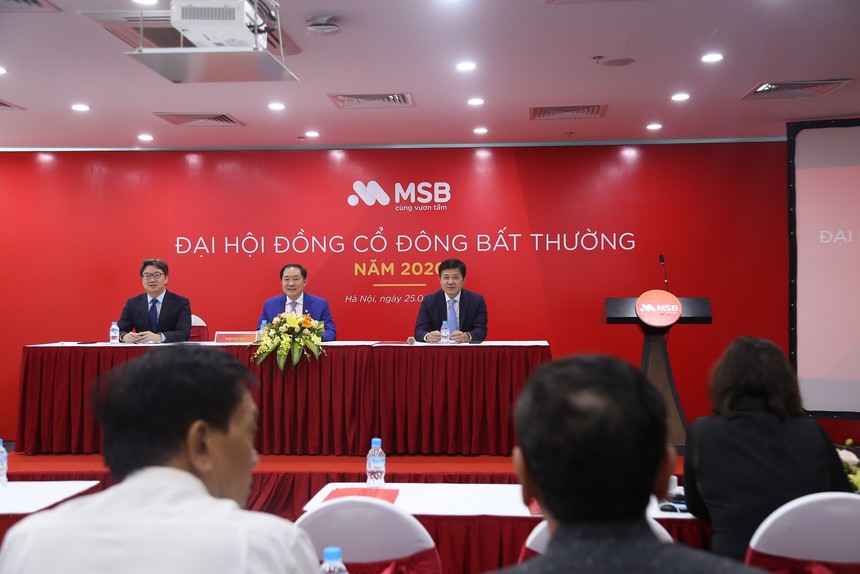 MSB tổ chức ĐHCĐ bất thường 2020 bầu bổ sung Thành viên HĐQT