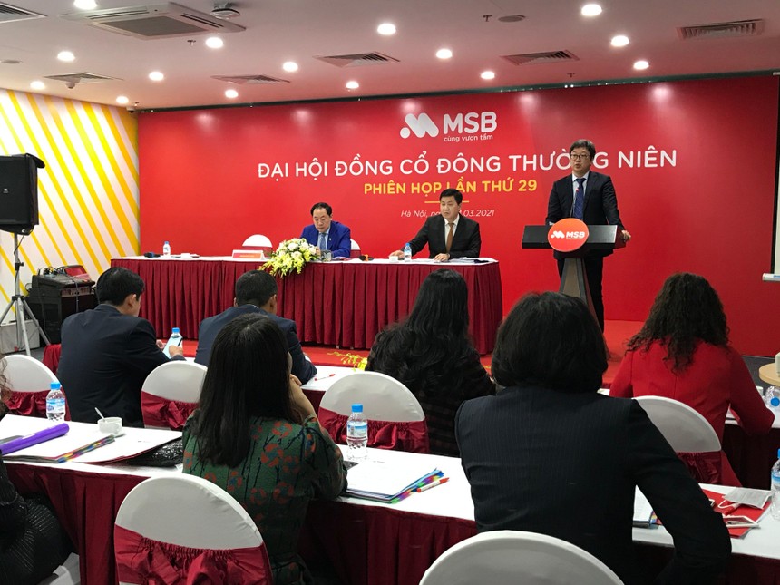 Đại hội cổ đông MSB: Xác nhận không sáp nhập PGBank, đặt mục tiêu lợi nhuận 2021 "thách thức"