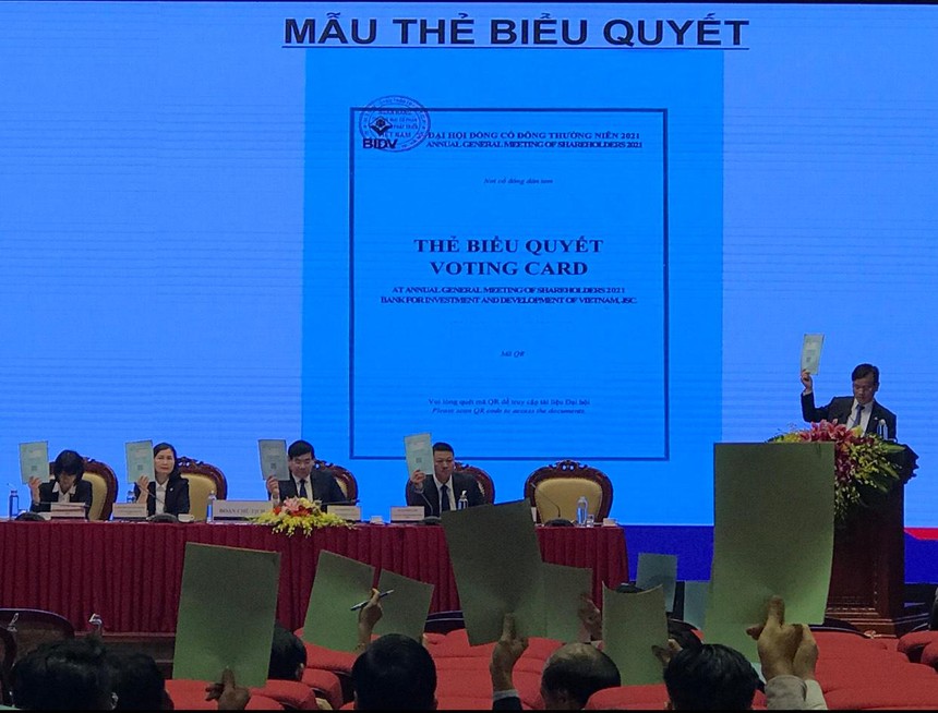 Biểu quyết tại Đại hội đồng cổ đông bằng hình thức giơ phiếu có hợp lệ?