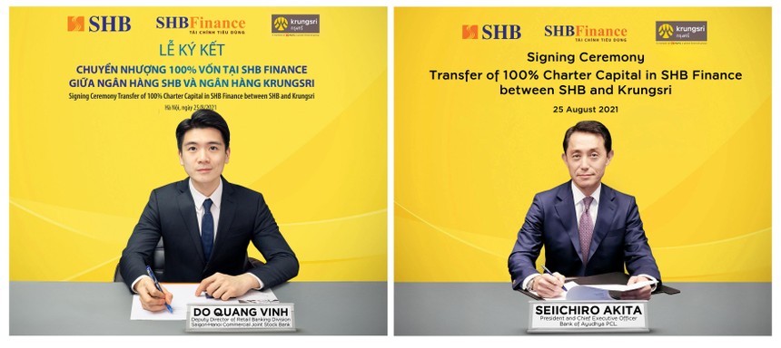 SHB sẽ chuyển nhượng 100% vốn tại SHB Finance cho Krungsri (Tập đoàn MUFG – Nhật Bản)