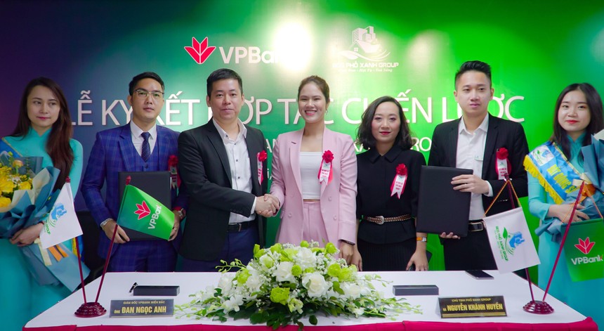 VPBank ký kết hợp tác chiến lược với Phố Xanh Group