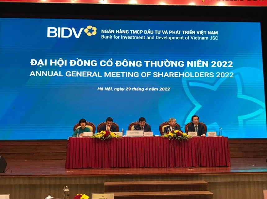 ĐHĐCĐ BIDV (BID): Dự kiến tăng vốn điều lệ thêm 10.623 tỷ đồng lên mức 61.208 tỷ đồng trong năm 2022