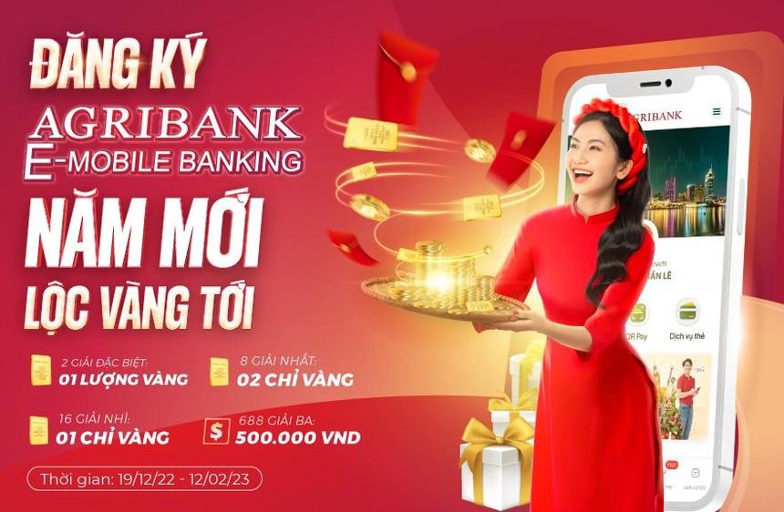 Rước “lộc vàng” Tết cùng Agribank