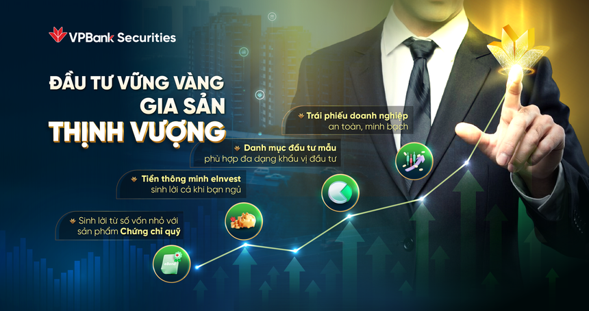 Đầu tư vững vàng, gia sản thịnh vượng cùng Chứng khoán VPBank